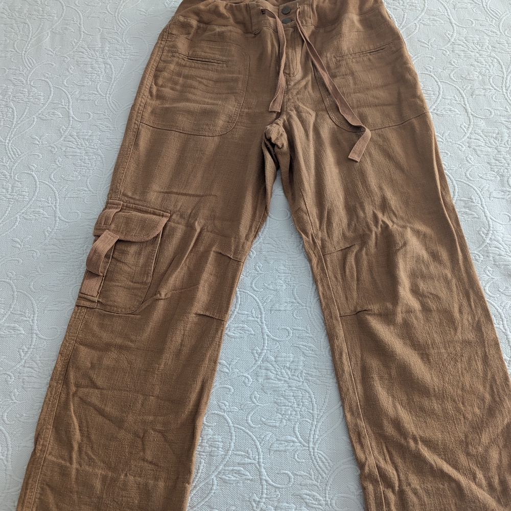Soft Surroundings Tan Knit Pants